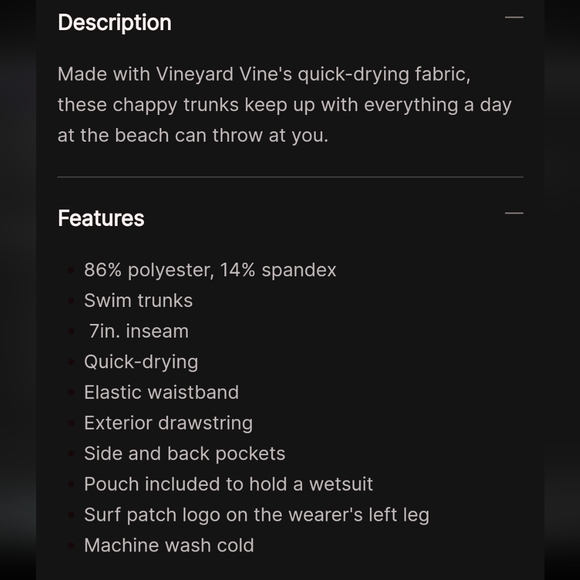 Vineyard Vines Printed Chappy Antigua Flamingo Swim Trunk Green Pink Men Size XL - Picture 13 of 13